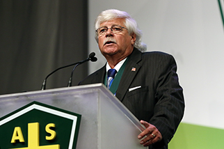 ASSP President Brad Giles addresses Safety 2022 attendees